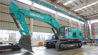 SUNWARD Launches Its First Large Purely Electric Hydraulic Excavator