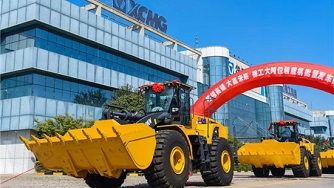 XCMG Delivers Large-tonnage Wheel Loaders to High-end Mining Areas in the World