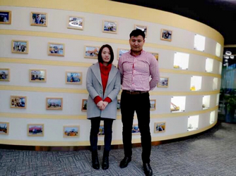 Kazakhstan Client Visited SINOMADA Office 