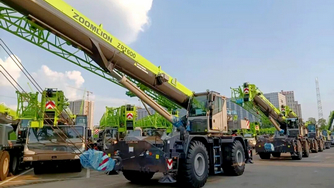 ZOOMLION Exported Large Quantities of Rough-terrain Cranes to Africa