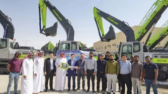 ZOOMLION Excavators Make breakthroughs in Saudi Arabia