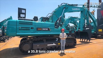 SINOMADA | SUNWARD SWE365E Crawler Excavator