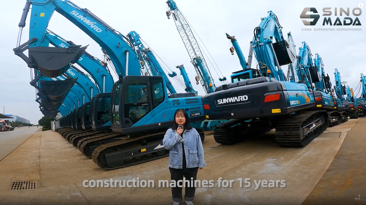 SINOMADA | SUNWARD SWE35UF Crawler Excavator