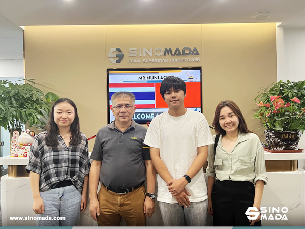 Thailand Customer Visited SINOMADA Office