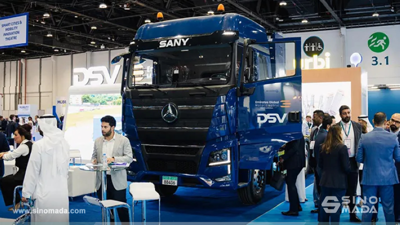 SANY Electric Trucks Help Green Logistics In UAE