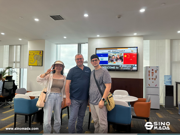 El Salvador Customers Visited SINOMADA Office