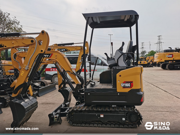 Anguilla - 1 Unit SANY SY16C Crawler Excavator 