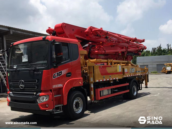 Mexico - 2 Units SANY SYM5230THBF 370C-10 Pump Trucks