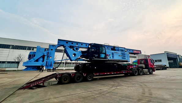 SANY Electric Rotary Drilling Rig Delivered to Zhejiang to Start a New Green Journey