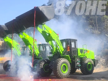 LIUGONG Loaders Ignite a Nationwide Delivery Boom