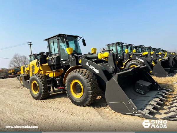 Algeria - 4 Unis XCMG ZL50GN Wheel Loaders