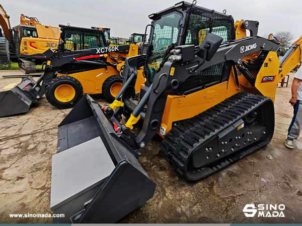 Argentina - 4 Units XCMG XC750K & XC760K & XC7-TV12 Skid Steer Loaders