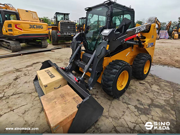 Argentina - 4 Units XCMG XC750K & XC760K & XC7-TV12 Skid Steer Loaders