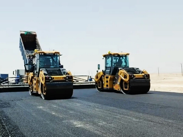 XCMG Smart Road Construction Technology Deployed Overseas