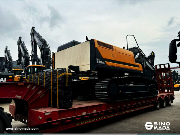Algeria - 1 Unit HYUNDAI HX340HD Crawler Excavator 