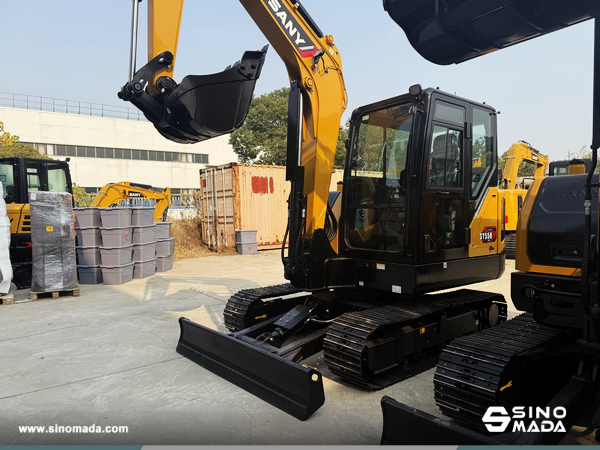 Costa Rica - 2 Units SANY SY55U Crawler Excavators