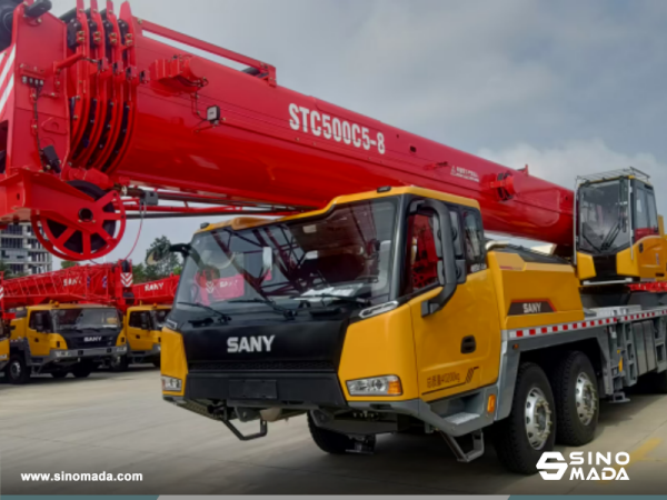 Congo - 1 Unit SANY STC500C5-8 Truck Crane