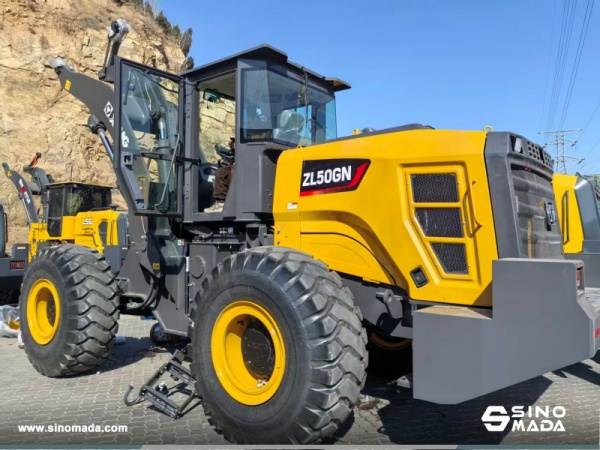 Algeria - 1 Unit XCMG ZL50GN Wheel Loader & 1 GR215 Motor Grader & 1 XP203S Type Roller