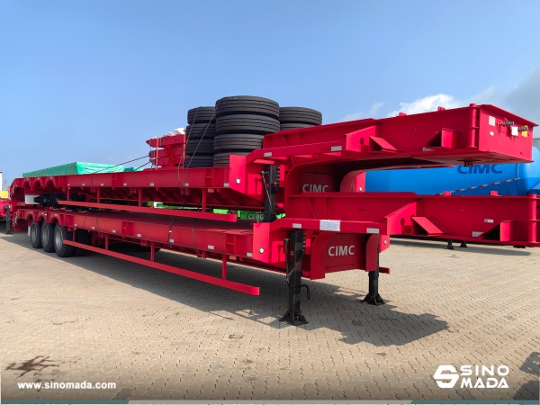 Algeria - 1 Unit CIMC 3 Axles Semi Trailer