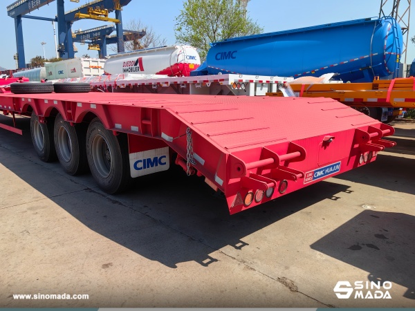 Algeria - 1 Unit CIMC 80T Semi Trailer