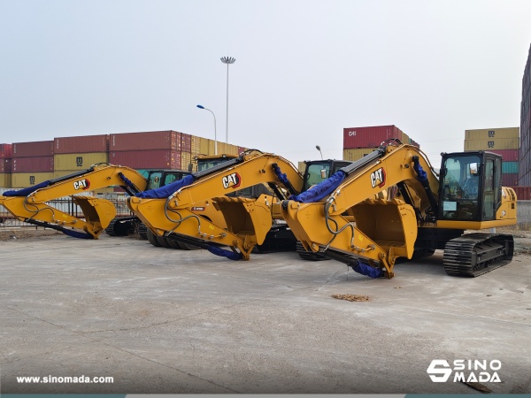 Mexico - 6 Units CAT 320GX Excavators & 1 XCMG XP263 Road Roller & 1 SEM 922F Motor Grader