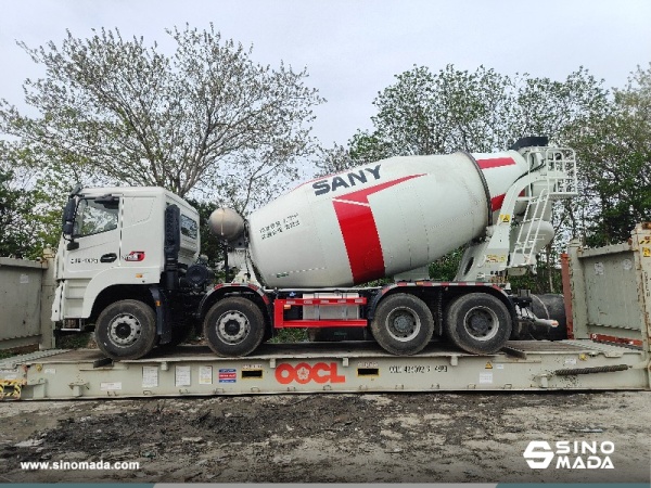 Pakistan - 3 Units SANY SY412C Mixer Trcuk