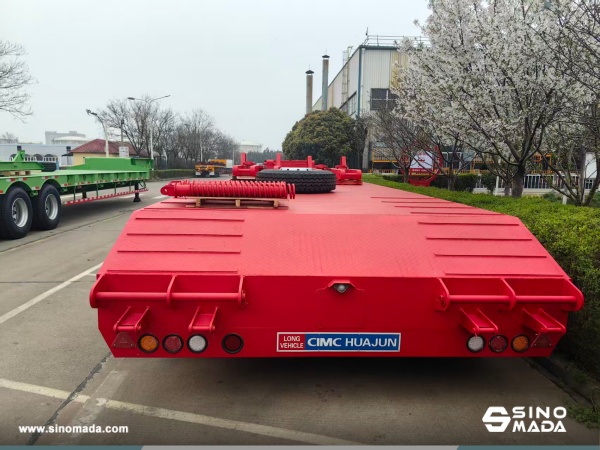 Algeria - 1 Unit CIMC 100T Semi Trailer