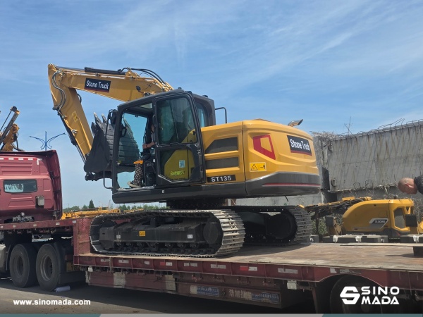 Philippines - 1 Unit SINOMADA ST215 Excavator & 1 ST135 Excavator