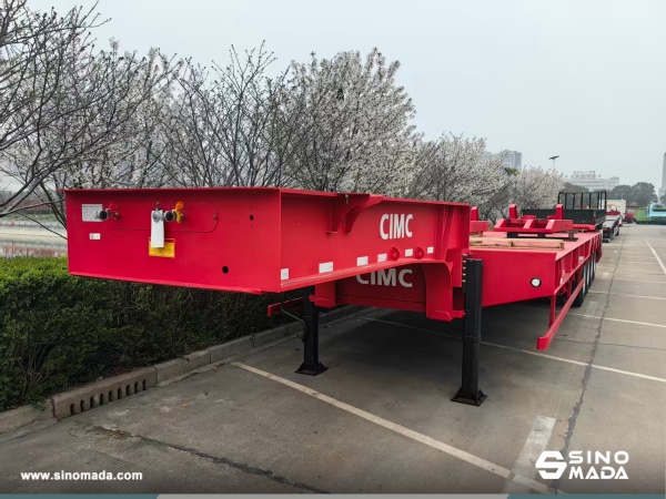 Algeria - 1 Unit CIMC 100T Semi Trailer