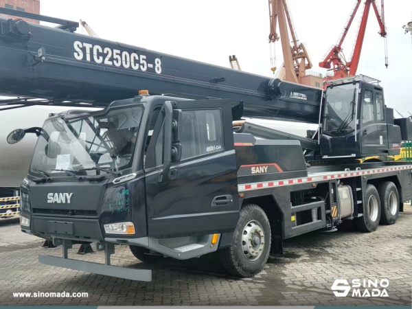 Philippines - 1 Unit SANY STC250C5-8 Truck Crane & Truck Drilling Rig