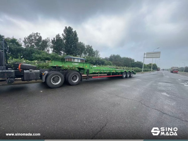 Algeria - 1 Unit CIMC 3Axle Semi-trailer