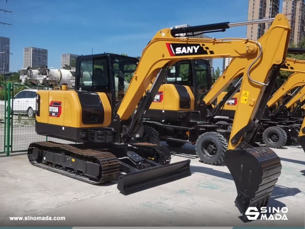 Costa Rica - 2 Units SANY SY55U Crawler Excavator