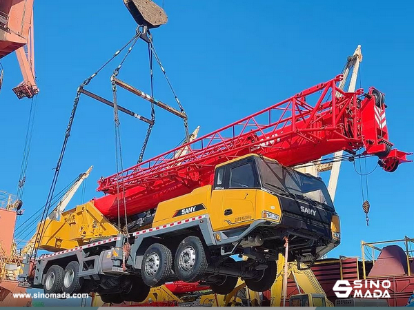 Afghanistan - 3 Units SANY STC500C5-8 Truck Cranes