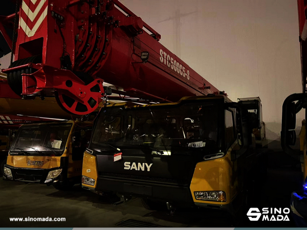 Afghanistan - 3 Units SANY STC500C5-8 Truck Cranes