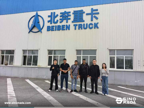 Algeria Customer Visited BEIBEN Factory