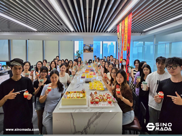 SINOMADA Celebrates Office Relocation with Joyful Gathering