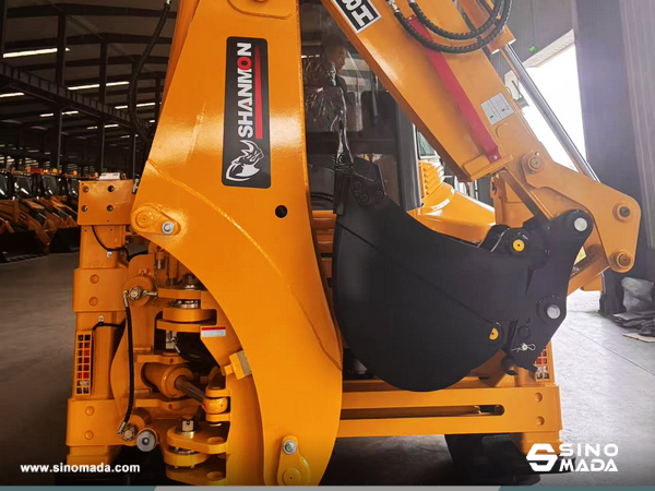 Russia - 1 Unit SHANMON 388H Backhoe Loader