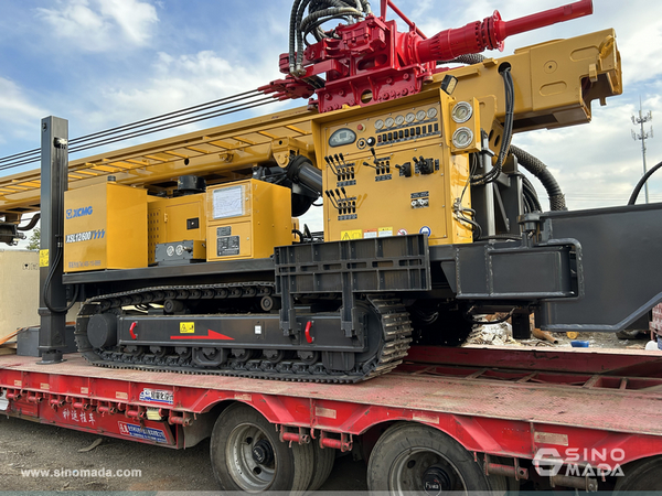 Spain - 2 Units XCMG XSL12/600 Water Well Drilling Rig & Zhongtan BW850/2 Mud Pump