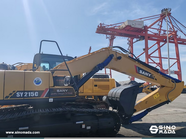 Ghana - 5 Unit SANY SY215C Excavators