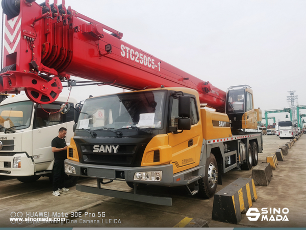 Argentina - 1 Unit SANY STC250C5-1 Truck Crane 