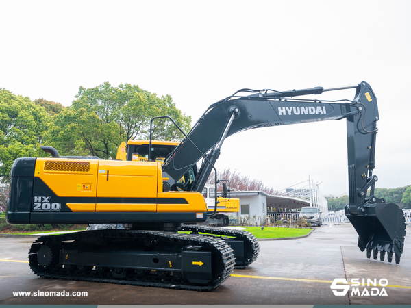 Guatemala - 1 Unit HYUNDAI HX200N Crawler Excavator