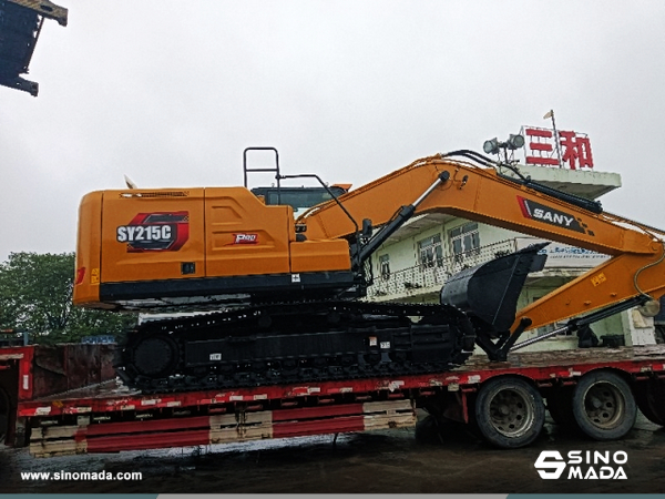 Ghana - 3 Unit SANY SY215C Crawler Excavators