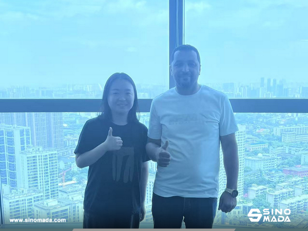 Algeria Customer Visited SINOMADA Office